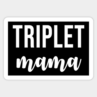 Triplet Mama Sticker